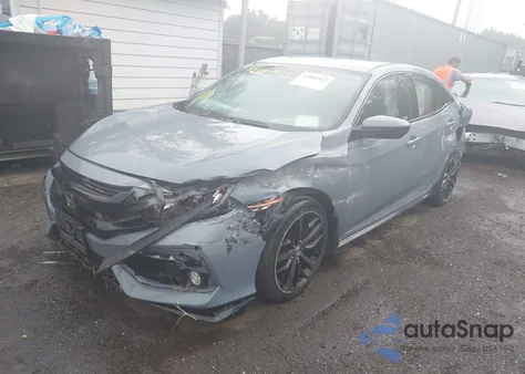2021 Honda Civic Sport from USA, damaged, VIN SHHFK7H45MU417379
